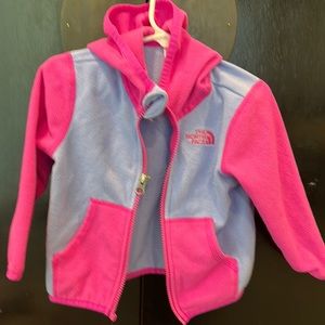 Fleece jacket , girls, size 12-18 mos